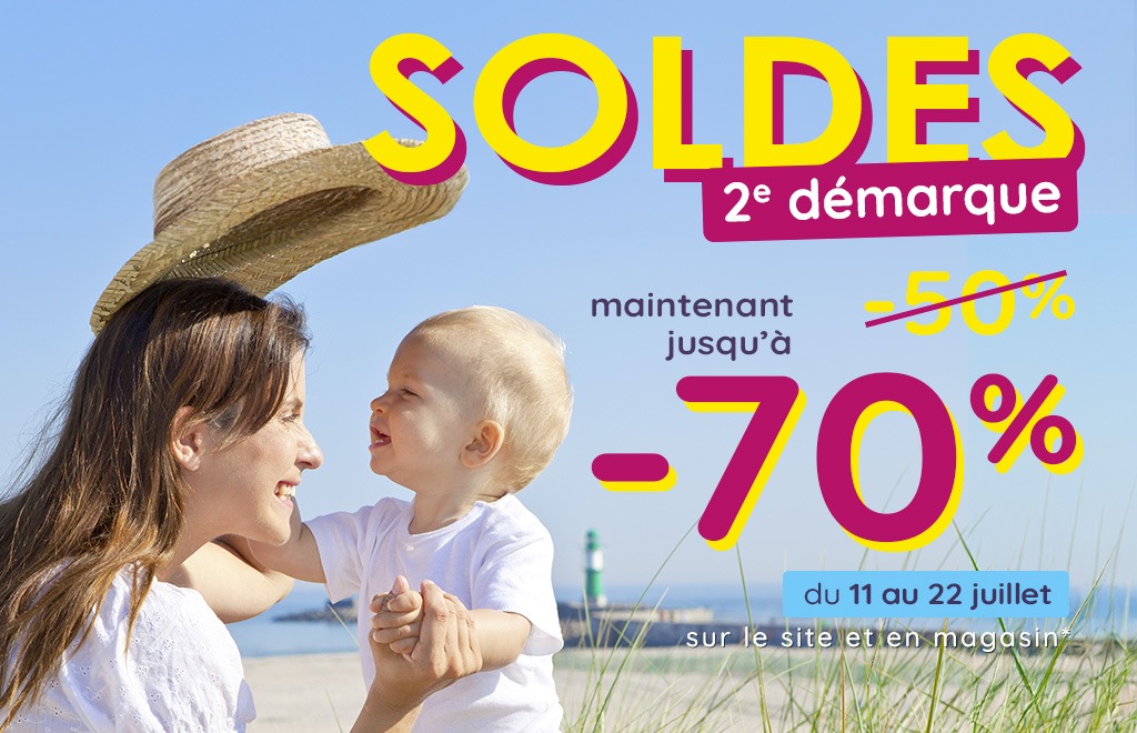 Soldes été - 2ème démarque