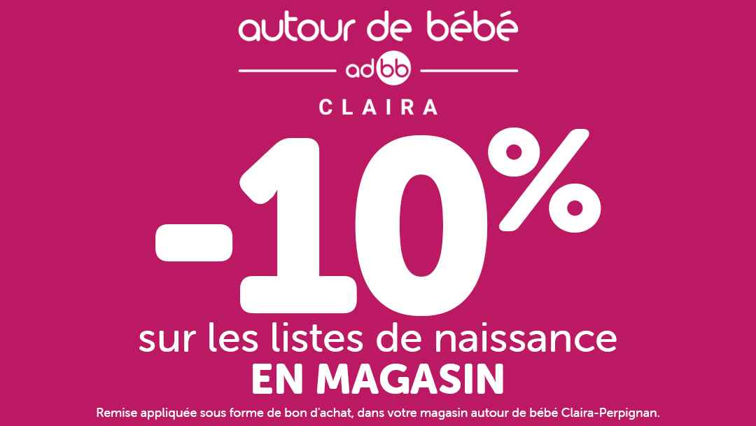 Magasin adbb autour de bébé Claira - Claira (66530) Visuel 1